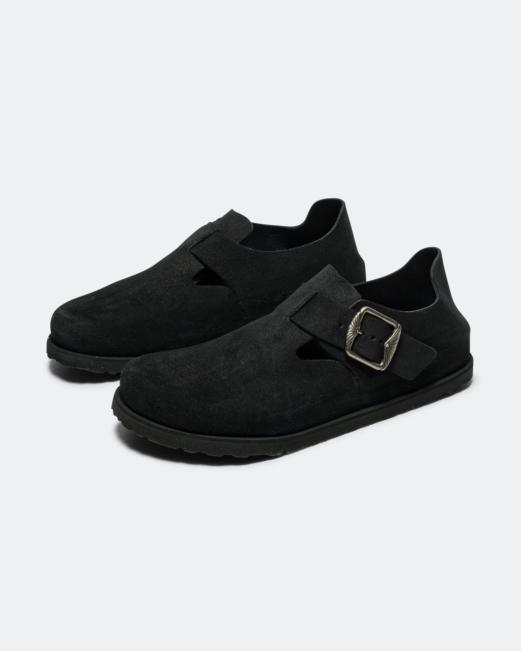London Suede Birkenstock оригінал – Купити в Україні – вид ззаду