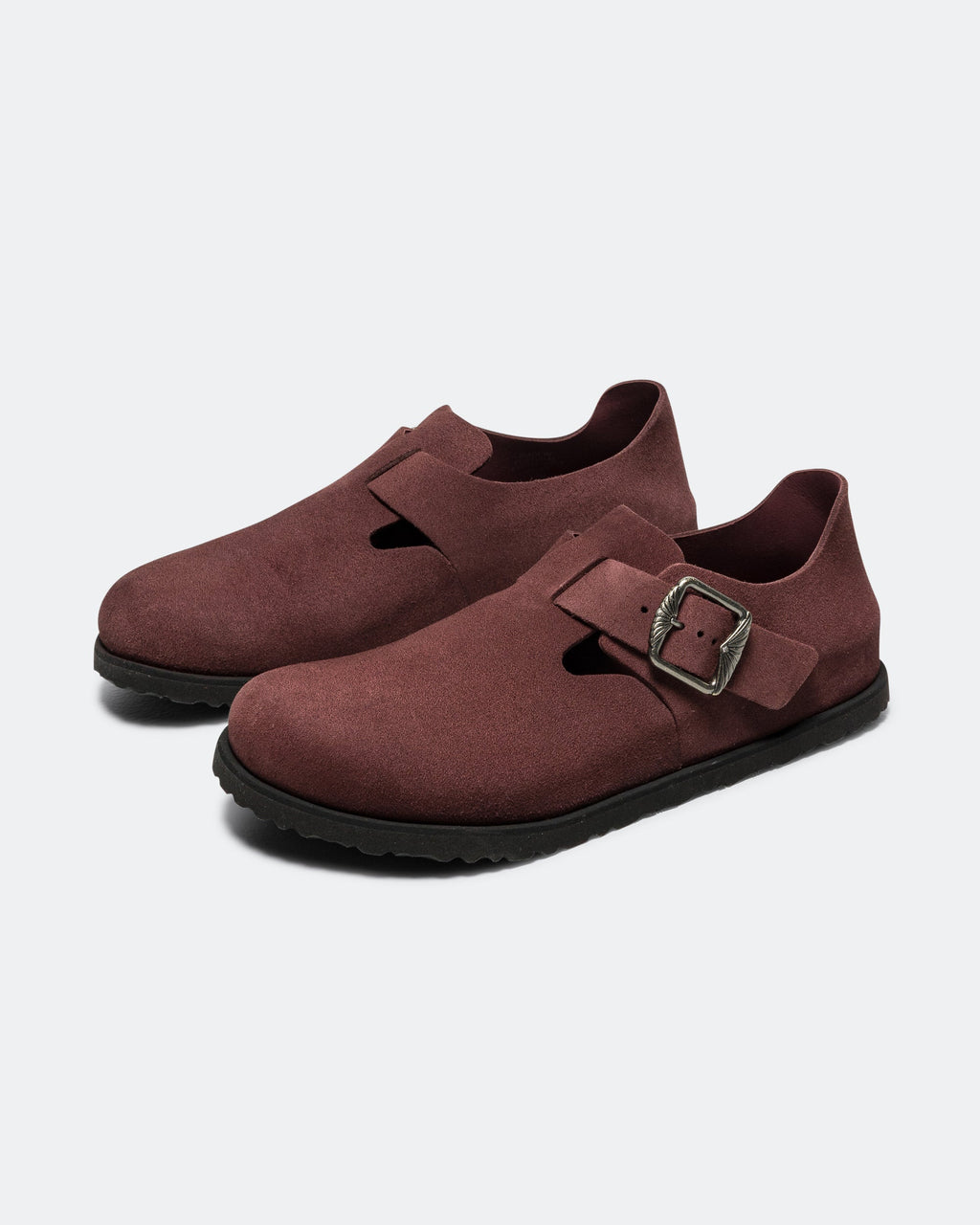 London Suede Birkenstock оригінал – Купити в Україні – вид ззаду