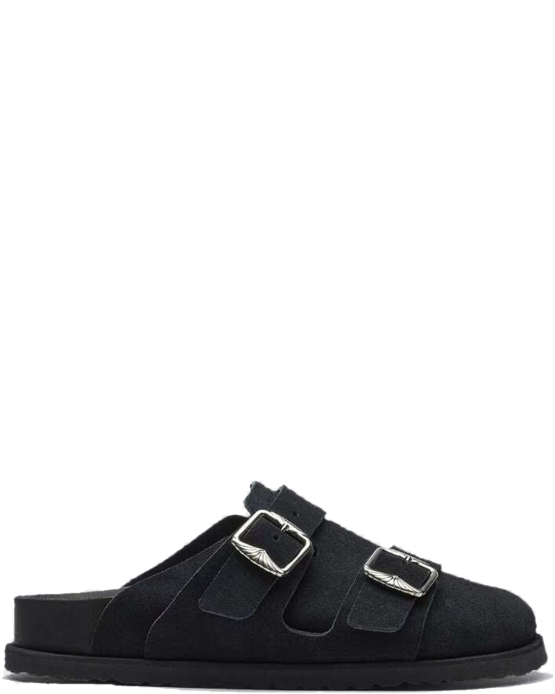 Оригінальна 222 West Suede Black Birkenstock