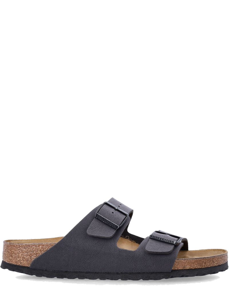 Arizona Birko Flor Velvet Gray Sandals Birkenstock – Гарантія оригінальності