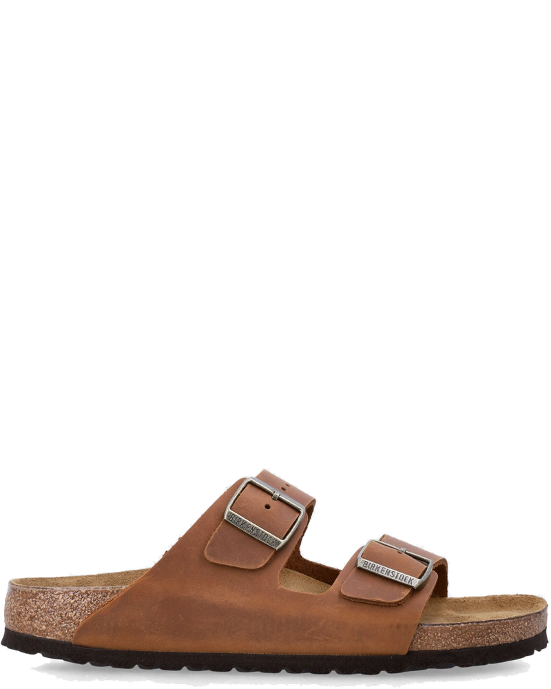 Оригінальна Arizona Oiled Leather Sandals Cognac Birkenstock
