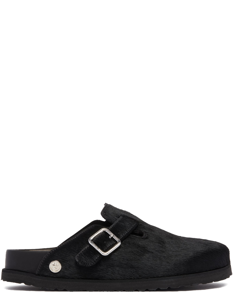 Оригінальна Black 1774 Boston Pony Hair Slippers Birkenstock