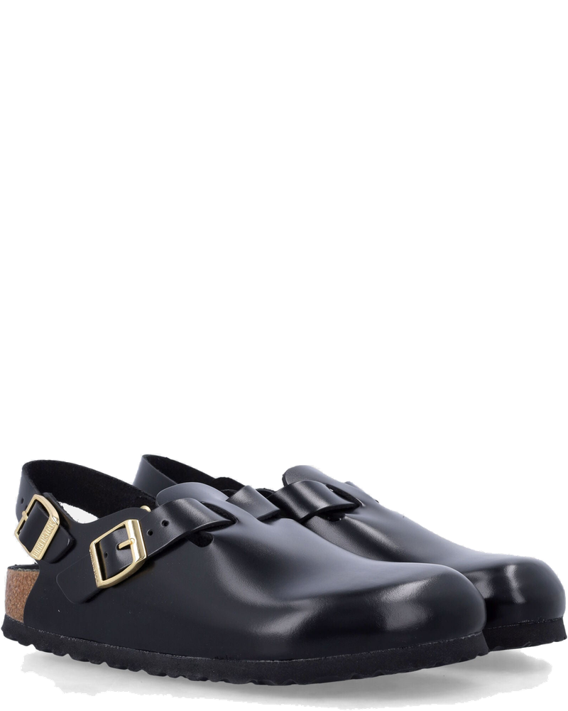 Black Tokio II Natiral Leather Clogs Birkenstock – Гарантія оригінальності