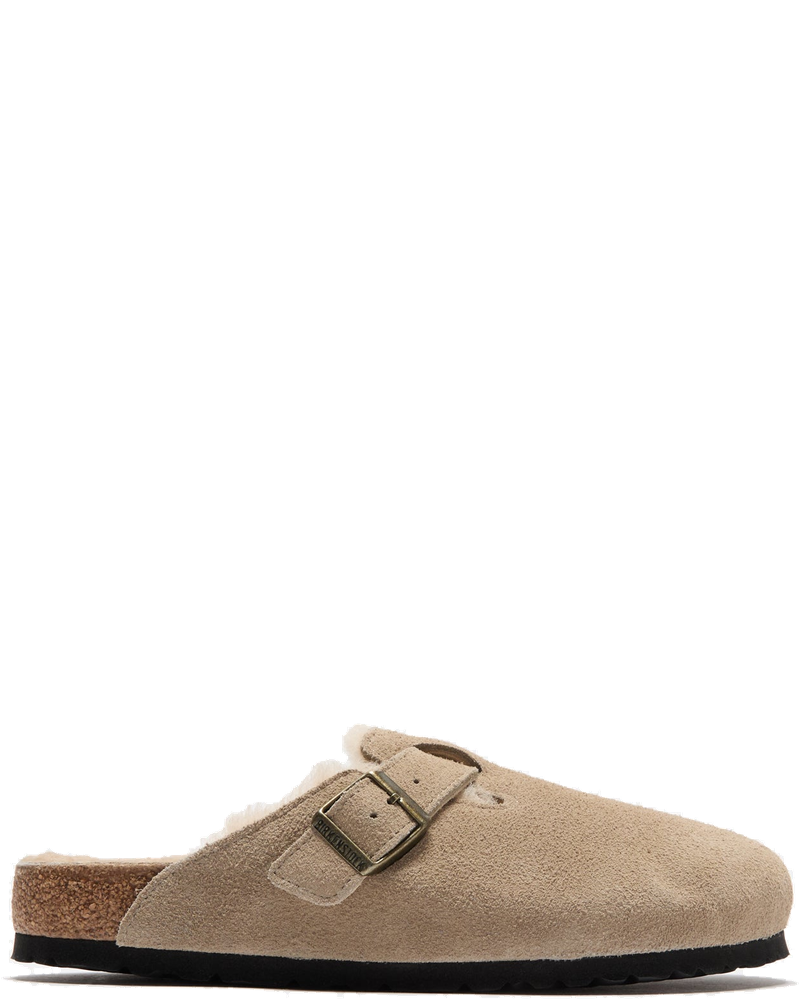 Оригінальна Boston Shearling Suede Taupe Birkenstock