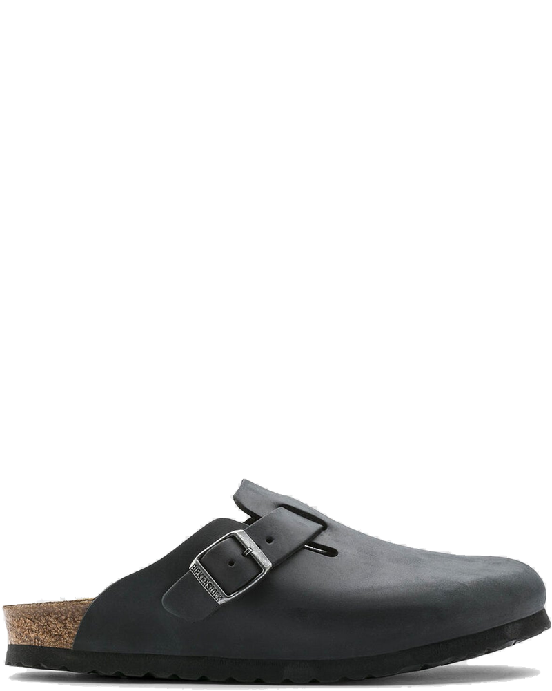 Оригінальна Boston Oiled Leather Black Birkenstock