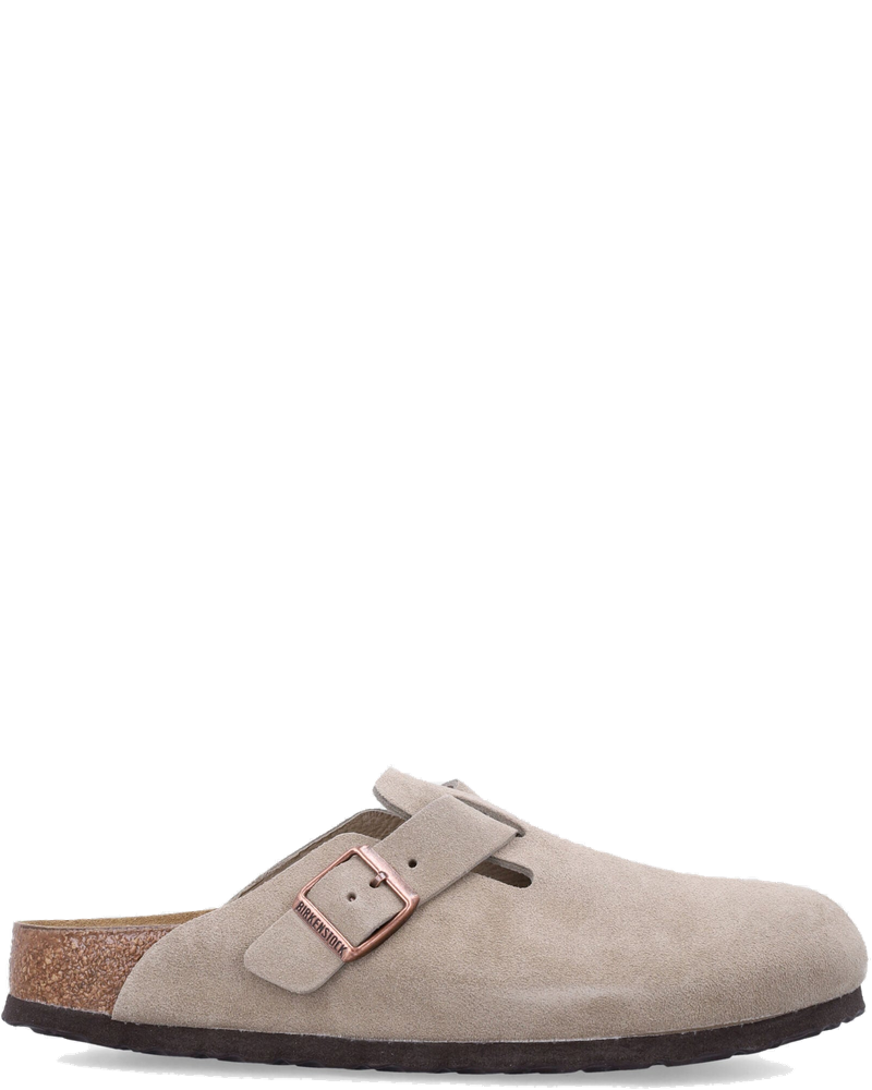 Оригінальна Boston Suede Taupe Birkenstock