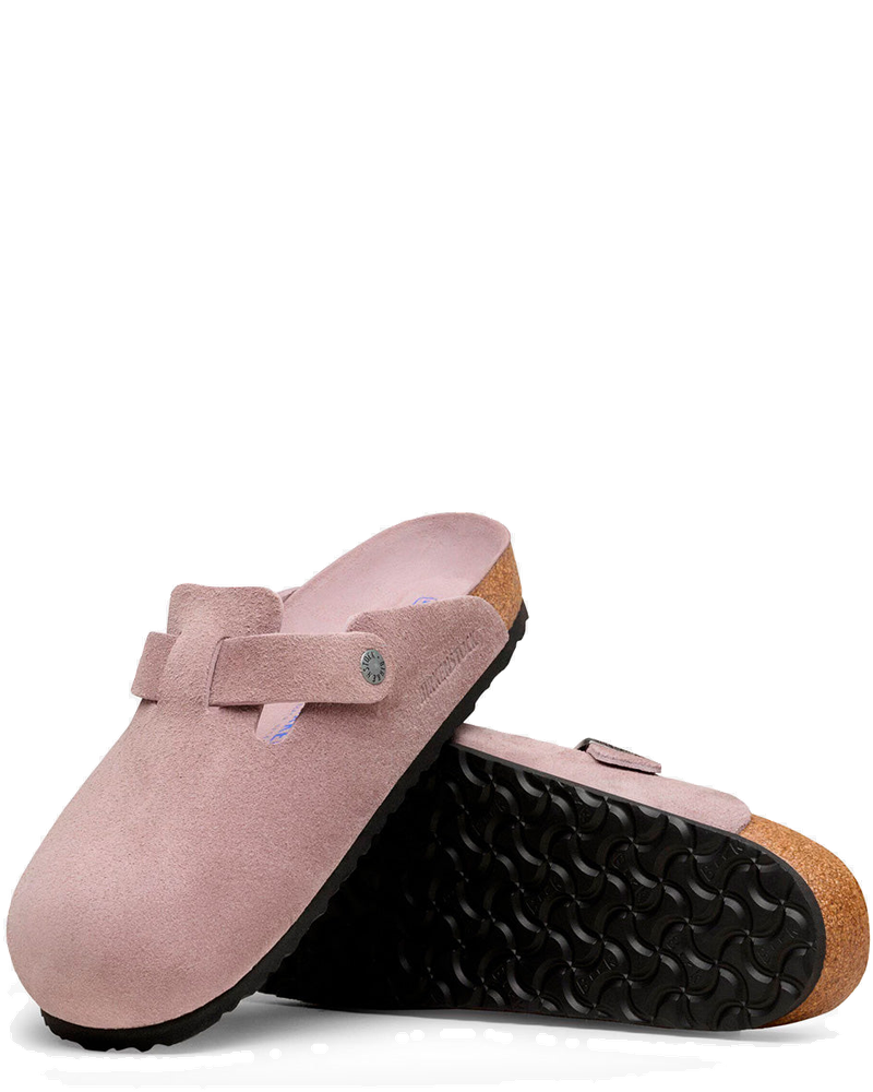 Boston Suede Faded Purple Soft Footbed Birkenstock оригінал – Купити в Україні