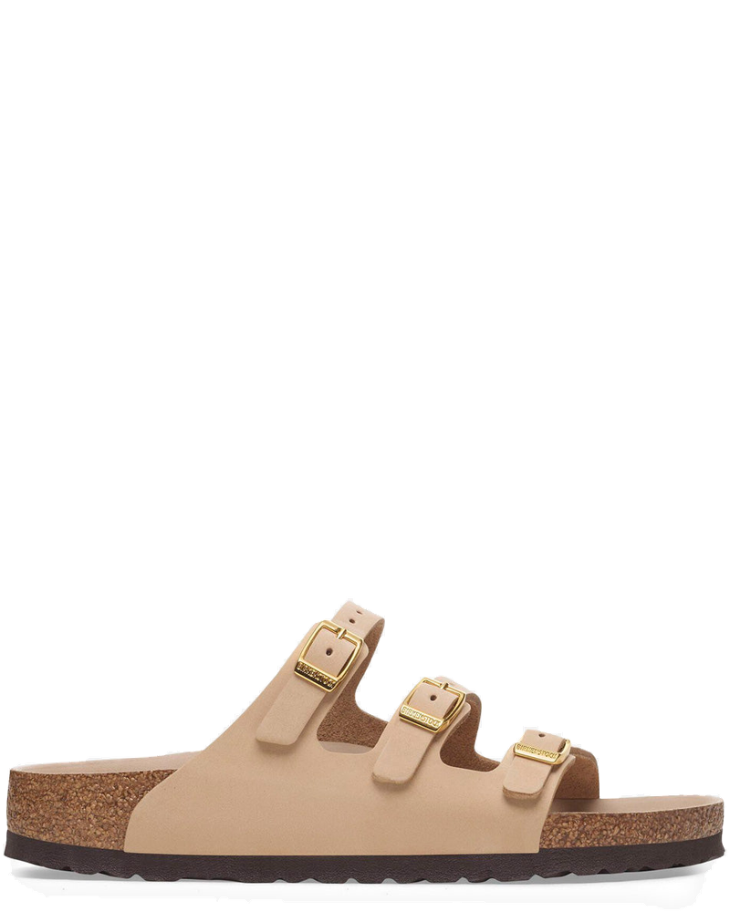 Оригінальна Florida In Beige Nubuck Leather Birkenstock