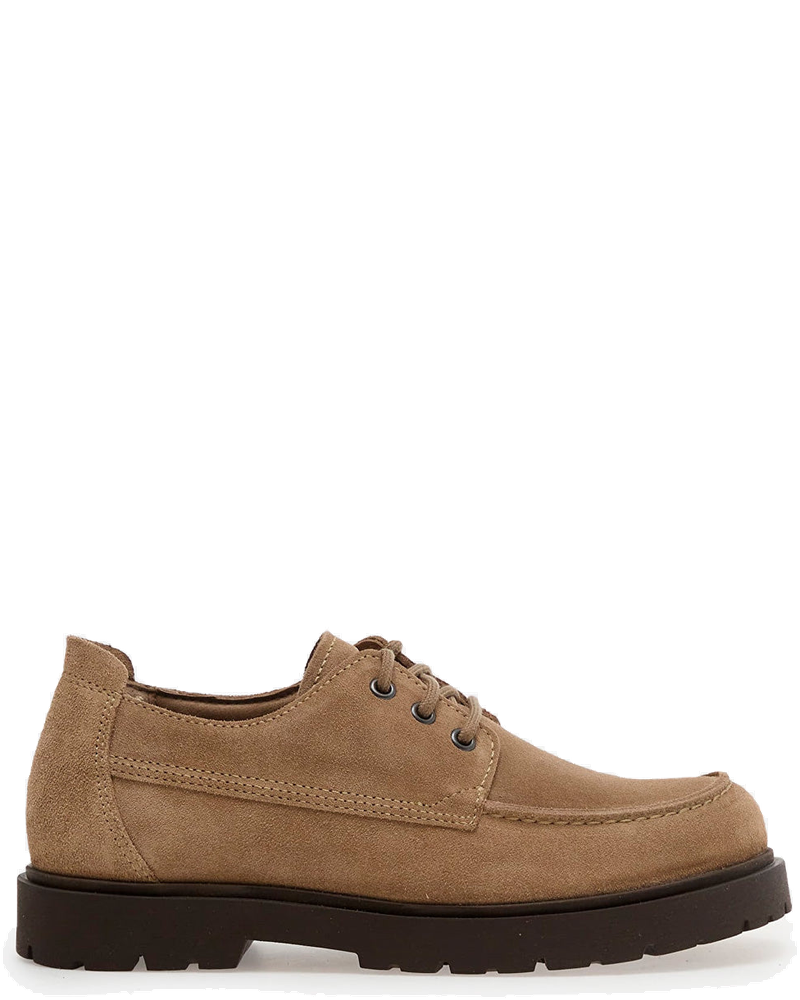 Оригінальна Highwood Lace Low Lace-Up Shoes In Taupe Suede Birkenstock