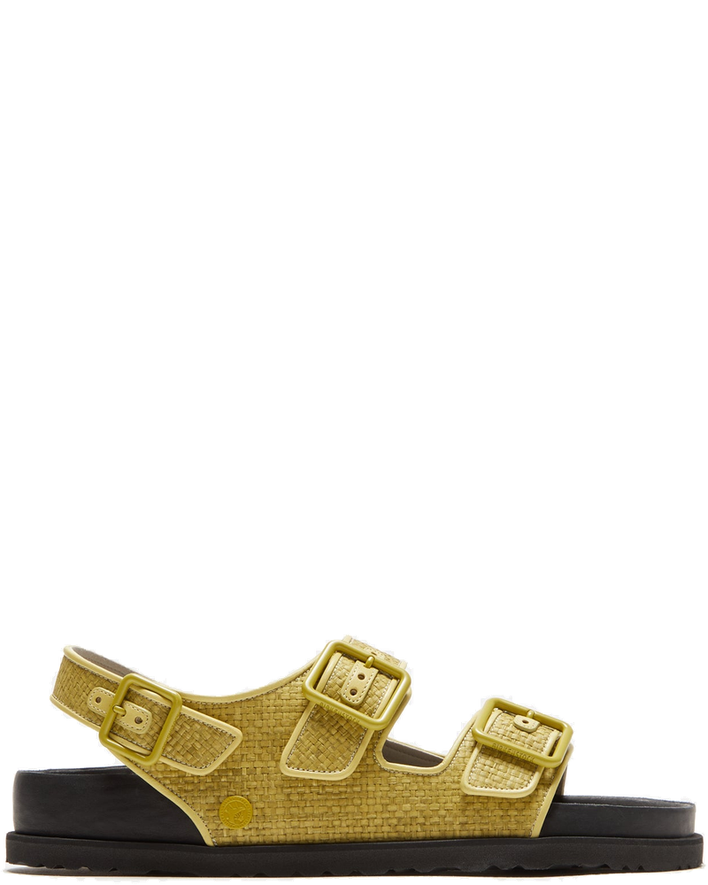 Milano Raffia Luxe Golden Olive Birkenstock оригінал – Купити в Україні
