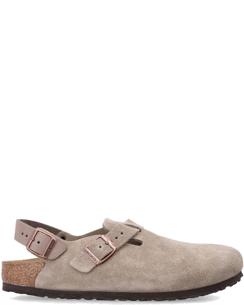 Tokio Nubuck Leather Mules With Strap Birkenstock – Гарантія оригінальності