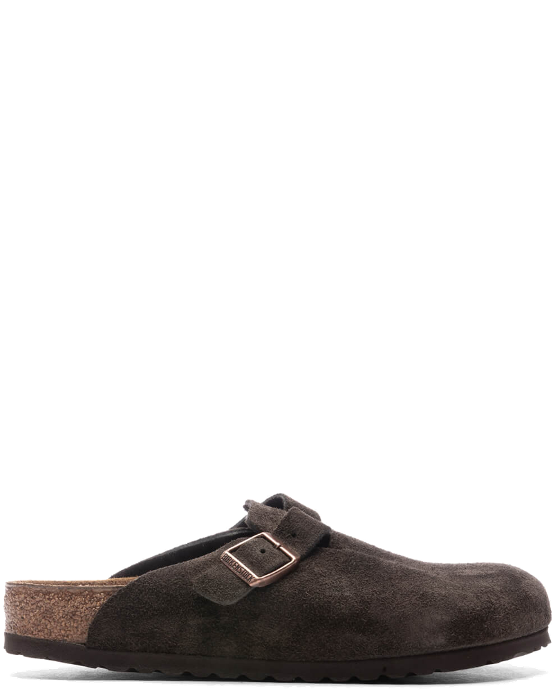 Wide Boston Soft Footbed Suede Birkenstock оригінал – Купити в Україні