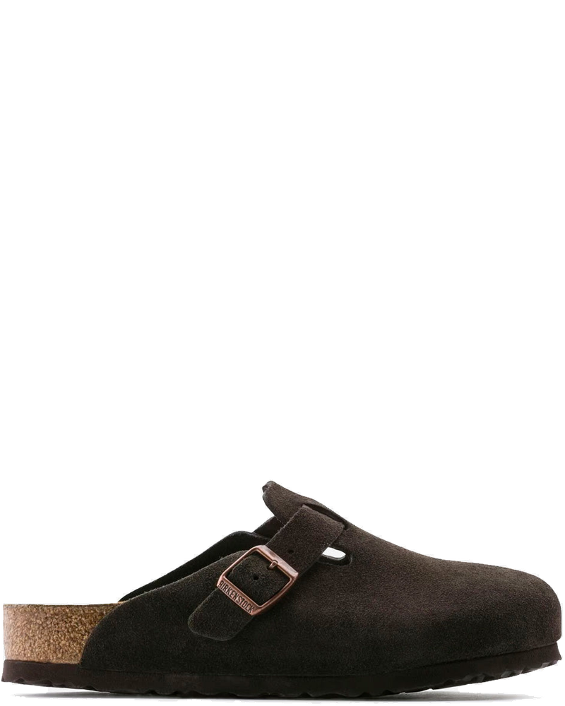 Оригінальна Boston Suede Brown Mocha Birkenstock