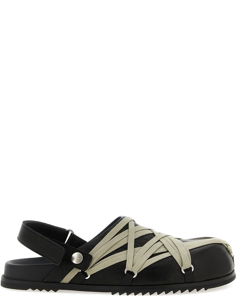 Оригінальна Black Megalaced Mules Rick owens