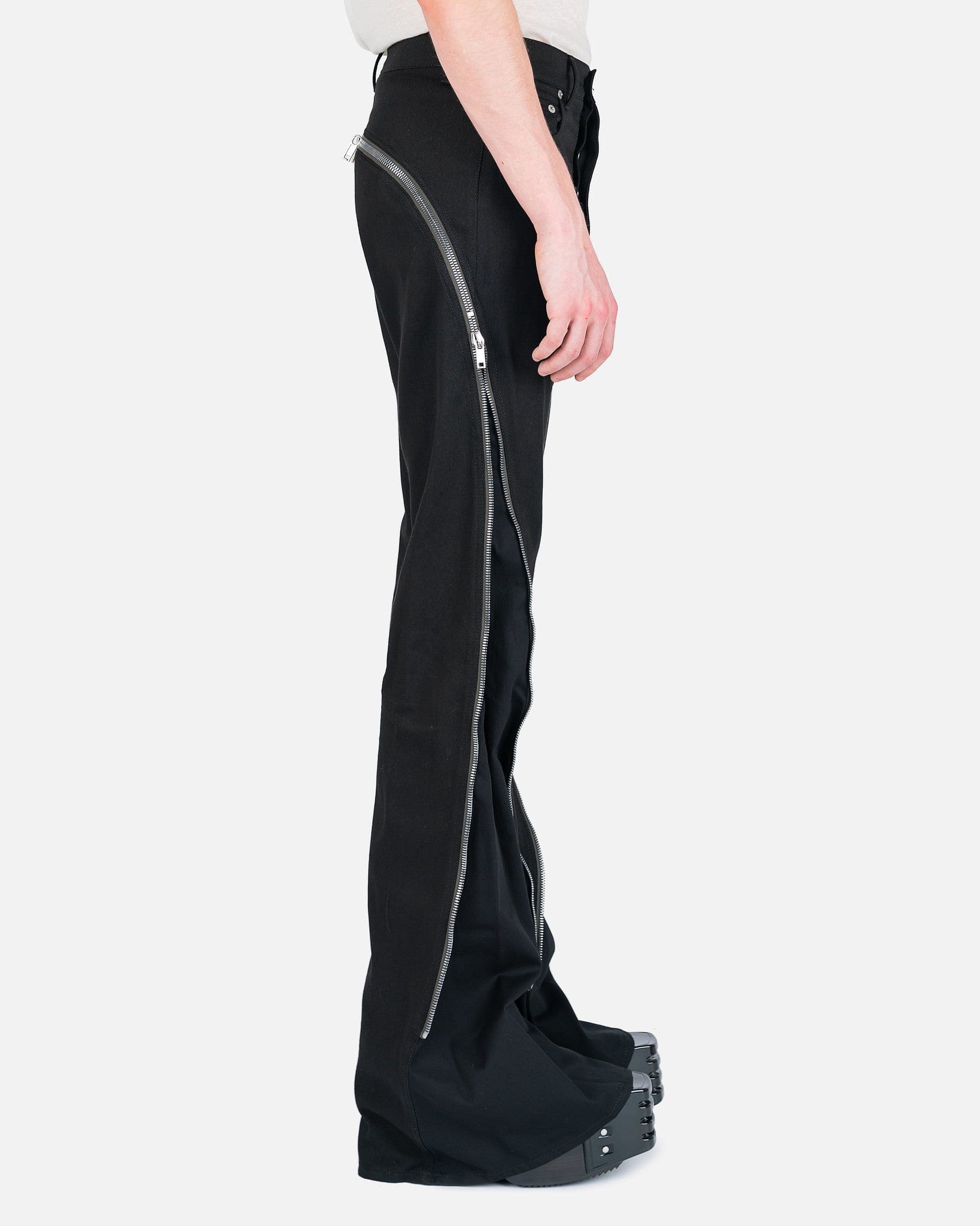 Bolan Banana Cut Pants In Black Rick owens оригінал – Купити в Україні – вид ззаду