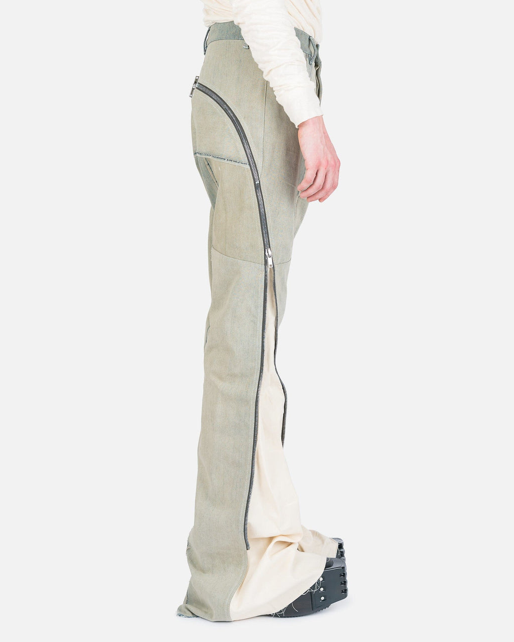 Bolan Banana Cut Pants In Hustler Rick owens оригінал – Купити в Україні – вид ззаду