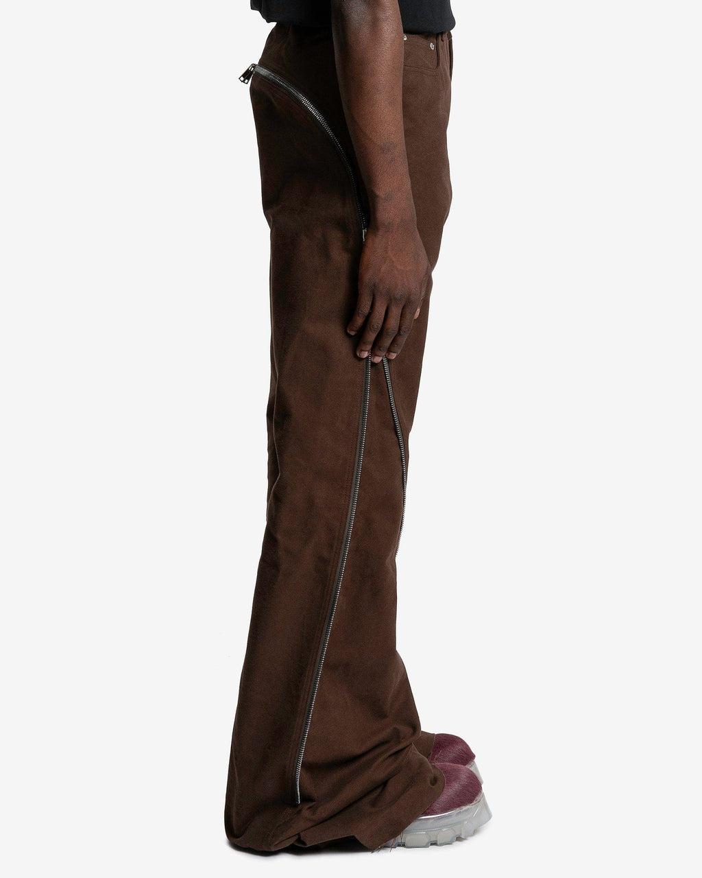 Оригінальна Bolan Banana In Brown Rick owens – вид ззаду