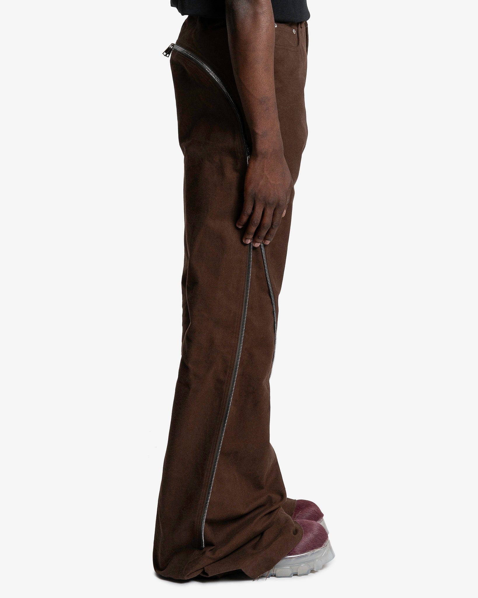Оригінальна Bolan Banana In Brown Rick owens – вид ззаду