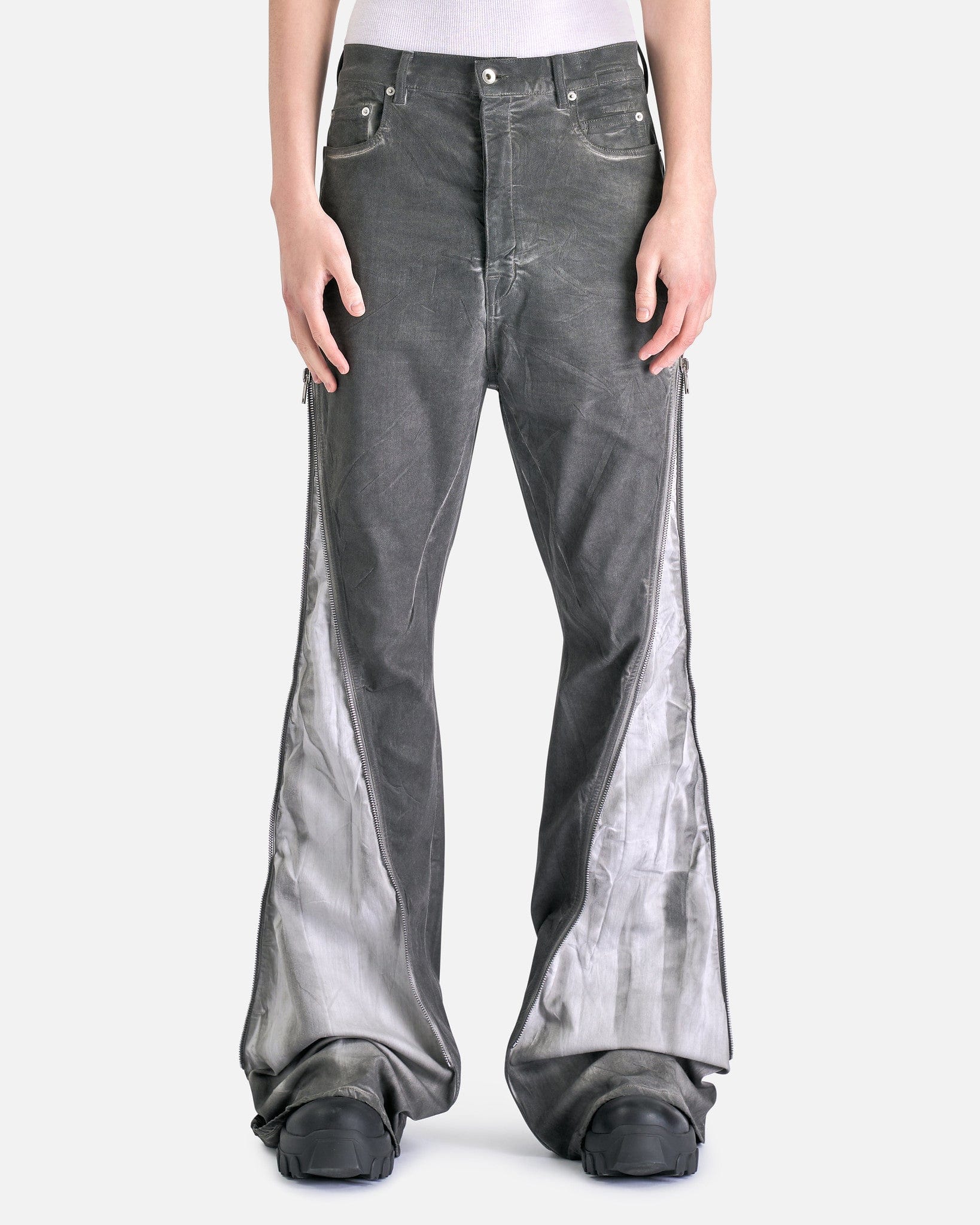 Оригінальна Bolan Banana In Dark Dust Rick owens – боковий вид
