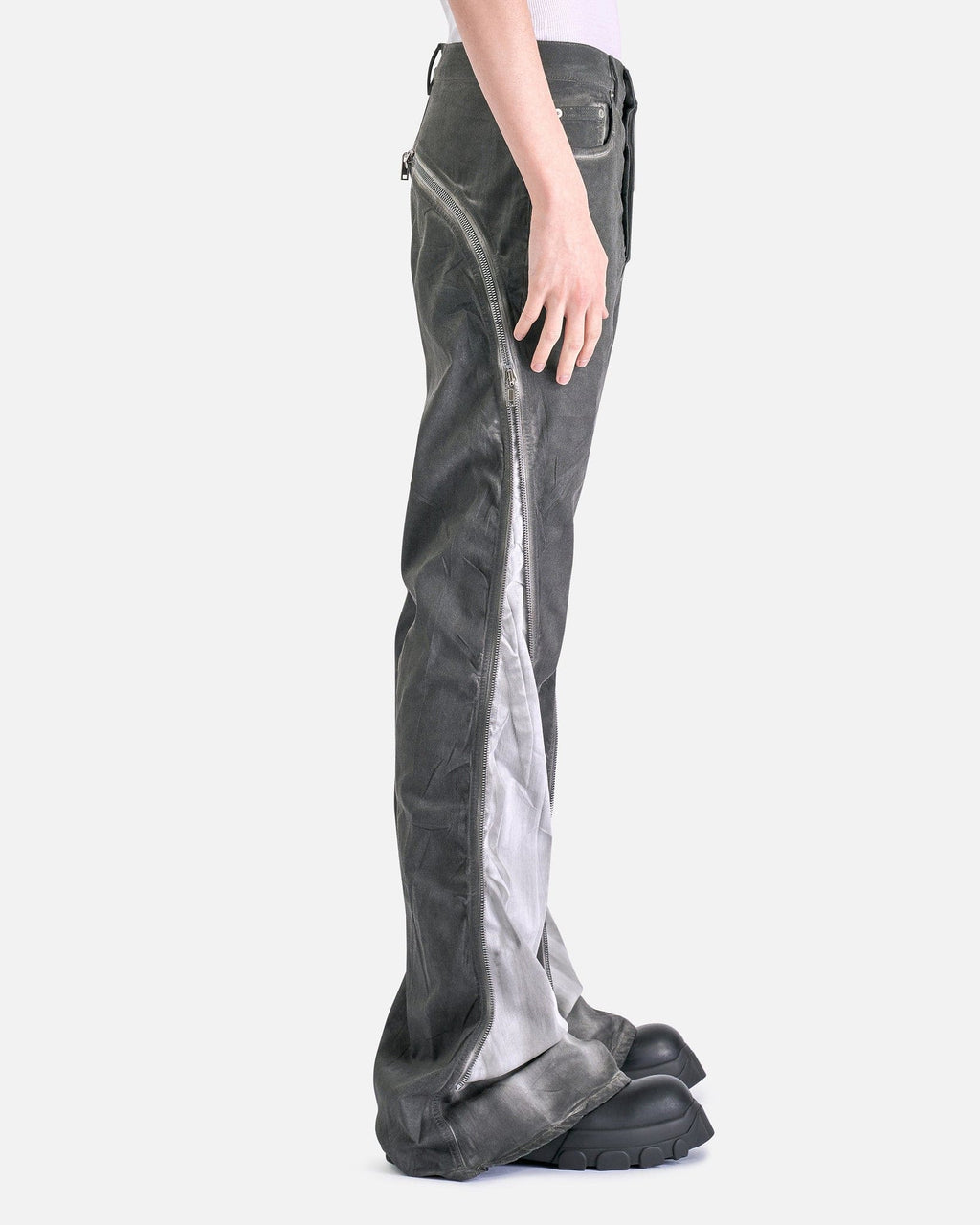 Оригінальна Bolan Banana In Dark Dust Rick owens – вид ззаду