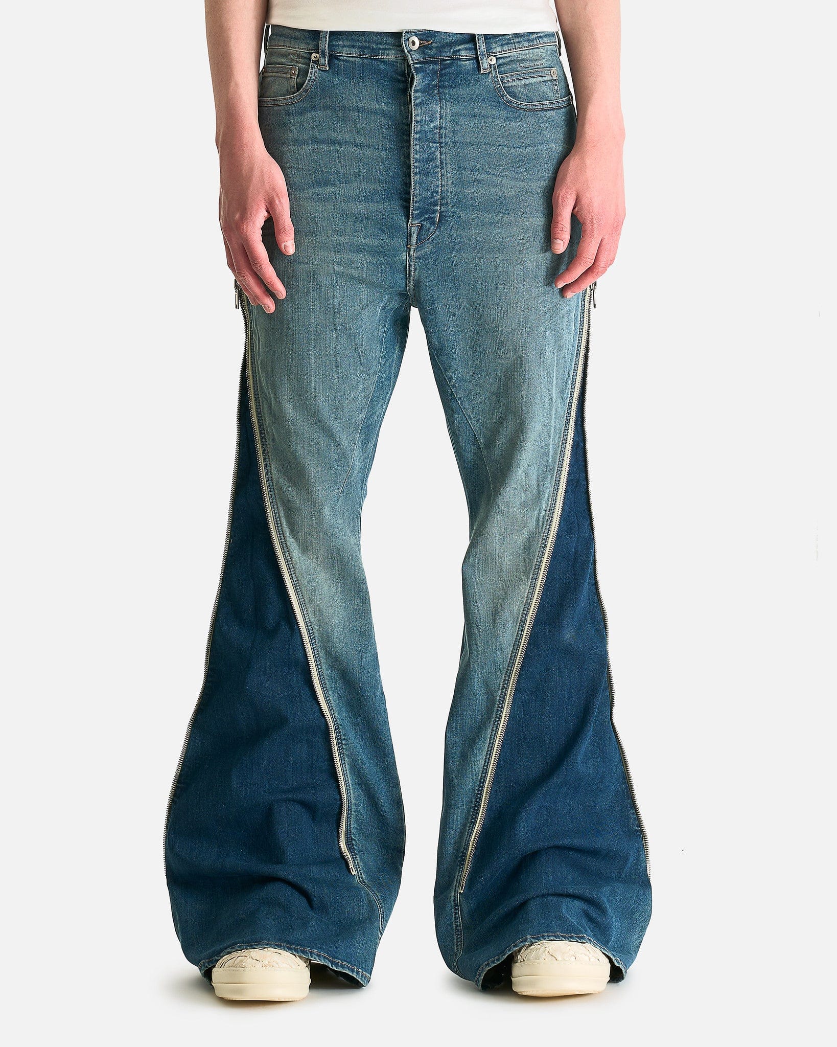 Bolan Banana In Washed Indigo Rick owens оригінал – Купити в Україні – боковий вид
