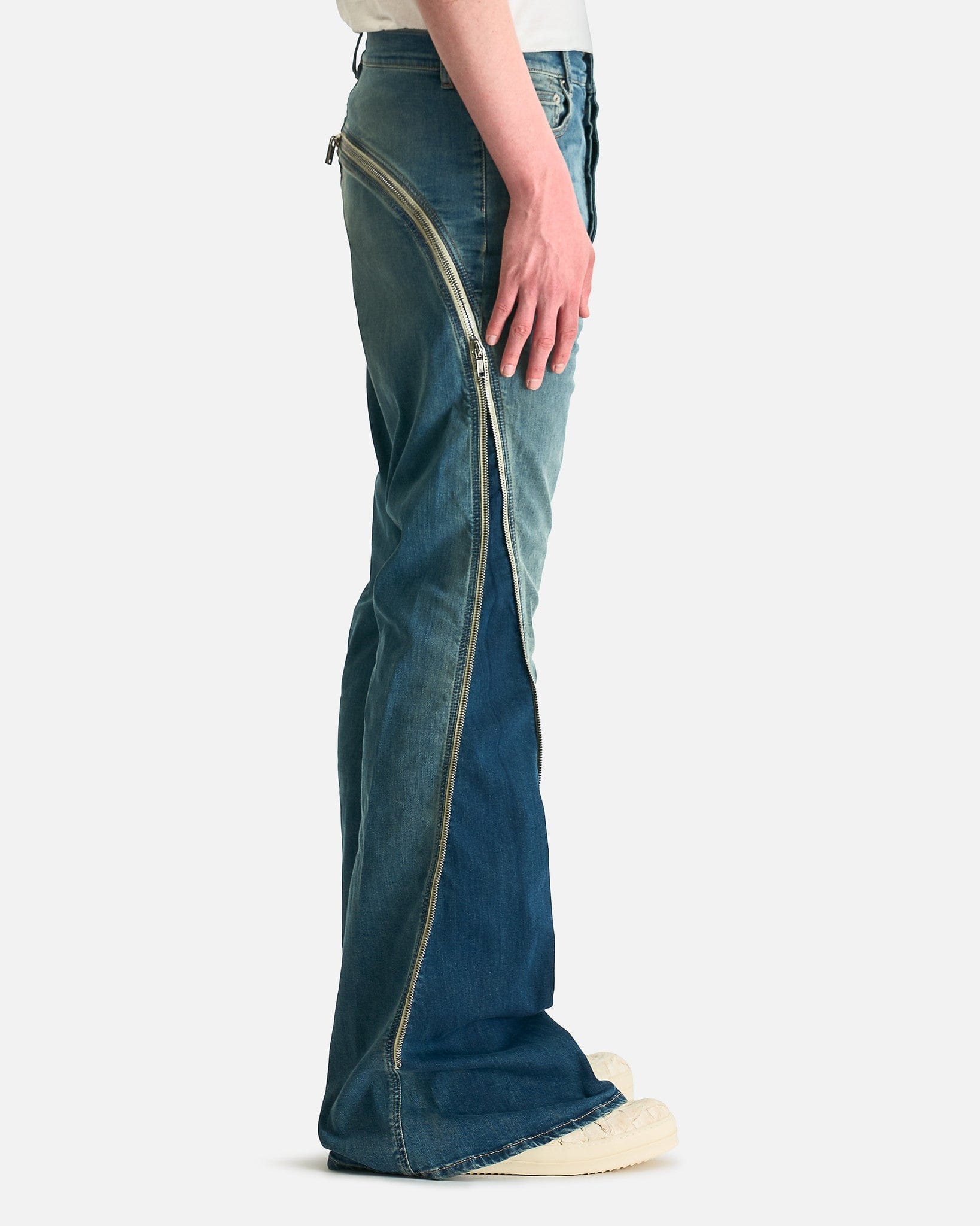 Bolan Banana In Washed Indigo Rick owens оригінал – Купити в Україні – вид ззаду