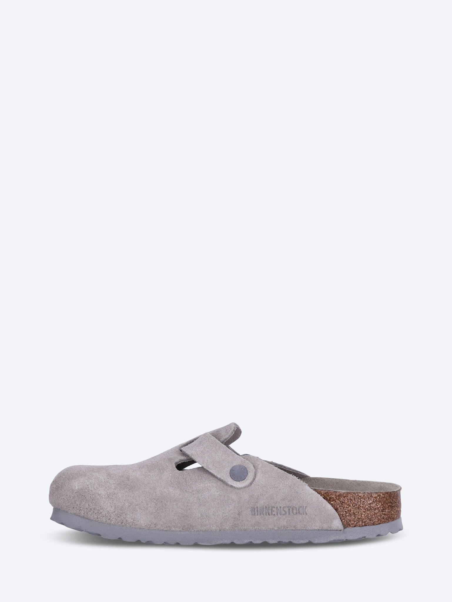 Оригінальна Boston Soft Footbed Suede Leather Unisex Slippers Birkenstock – збільшений вид - BIRKENSTOCK