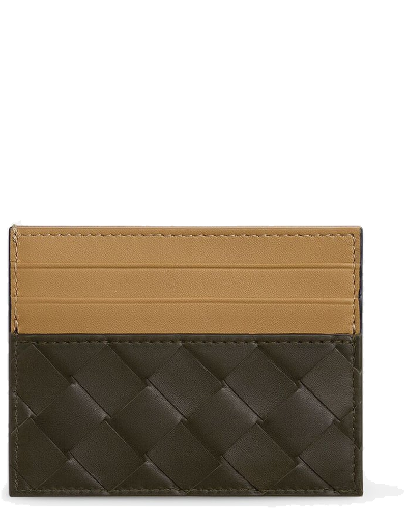 Intrecciato Leather Card Holder Bottega veneta оригінал – Купити в Україні