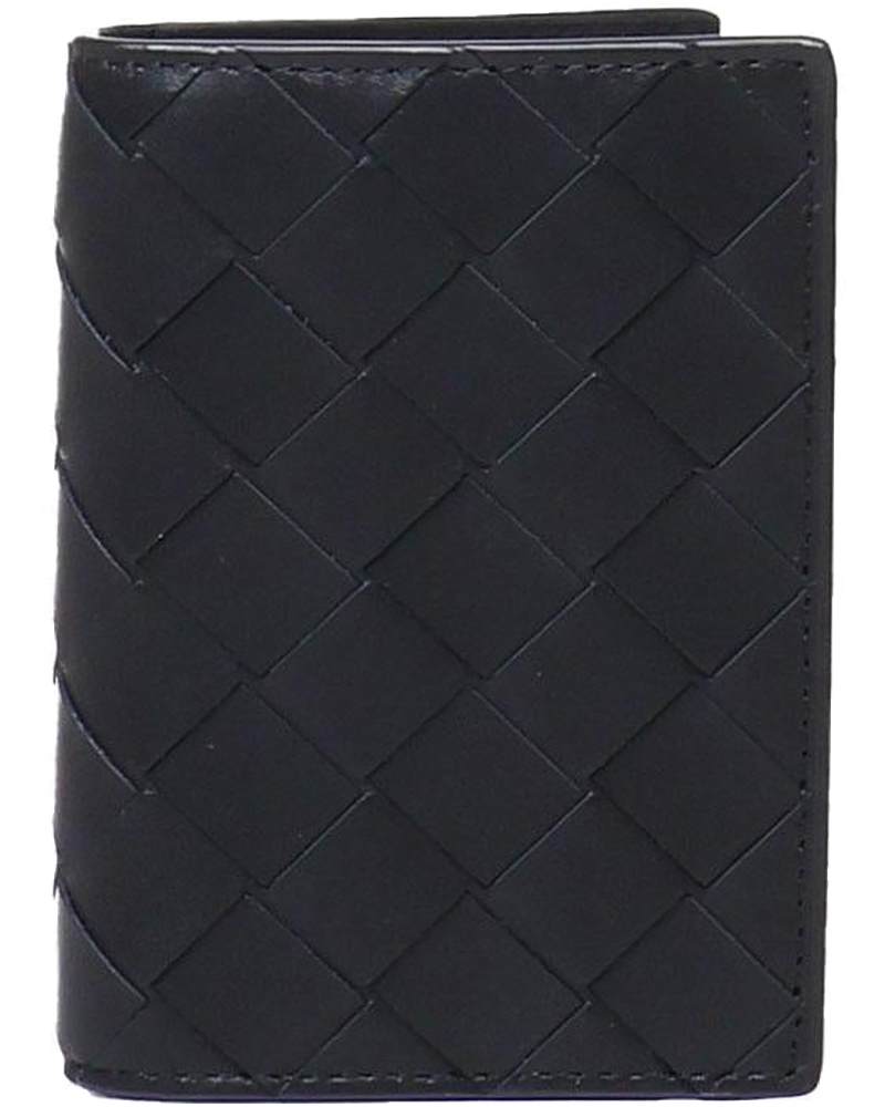 Porta Carte Intrecciato In Pelle Con Patta Bottega veneta – Гарантія оригінальності