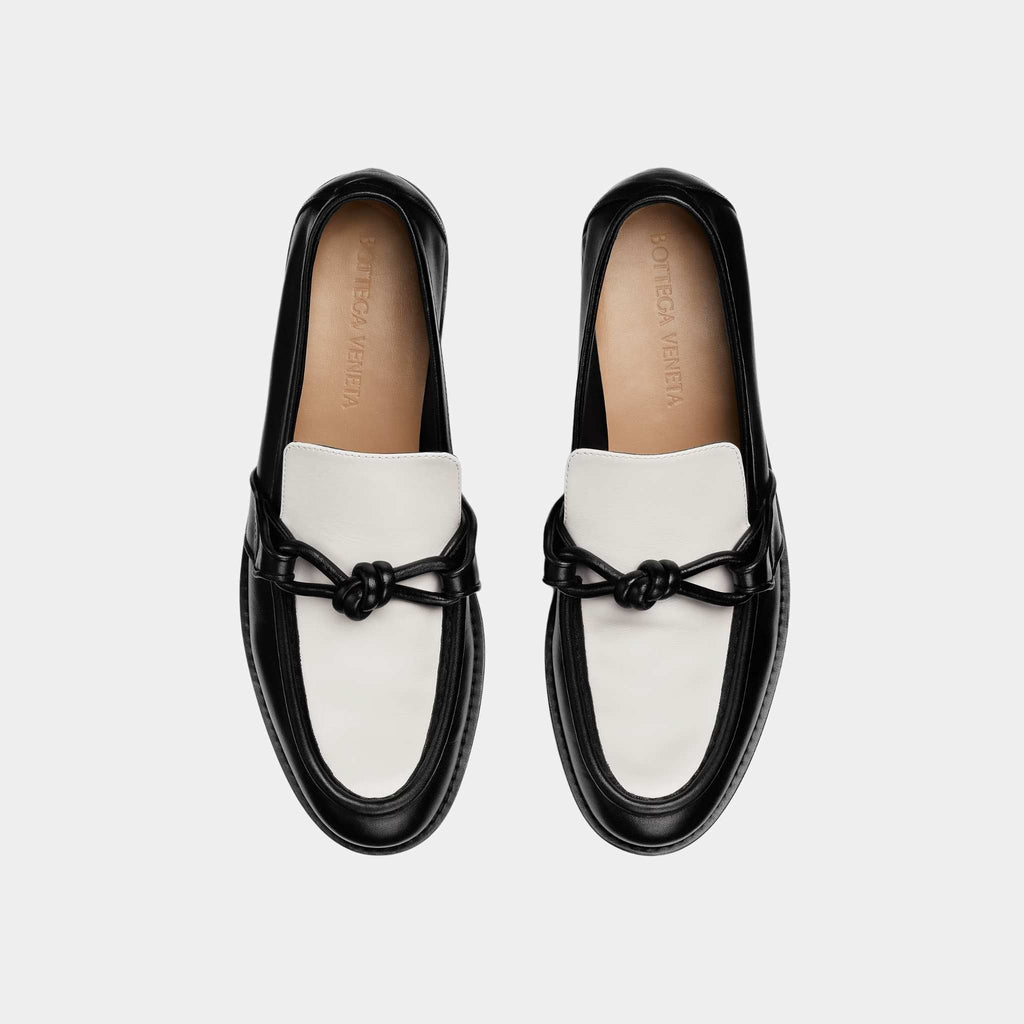 Astaire Loafer Calfskin With Signature Knot Detail Bottega veneta оригінал – Купити в Україні – вид ззаду