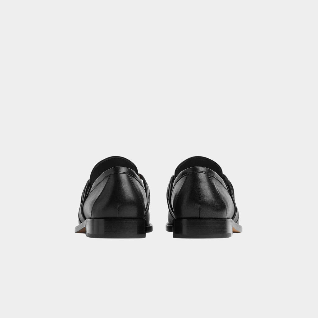 Astaire Loafer Soft Calfskin Metallic Knot Detail Bottega veneta – Гарантія оригінальності – детальний вид