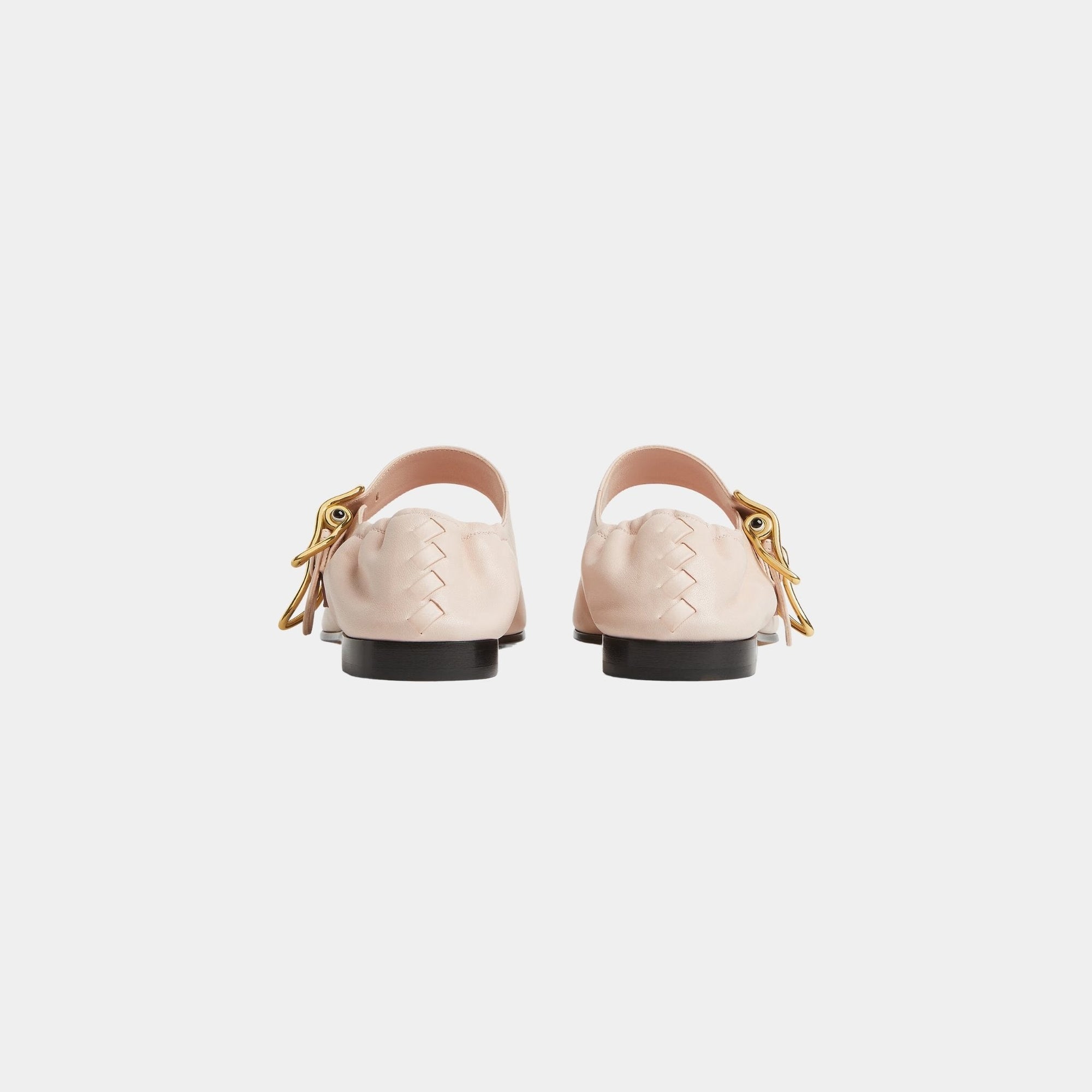 Astaire Mary-Jane Ballerina Rabbit Shaped Buckle Bottega veneta – Гарантія оригінальності – детальний вид