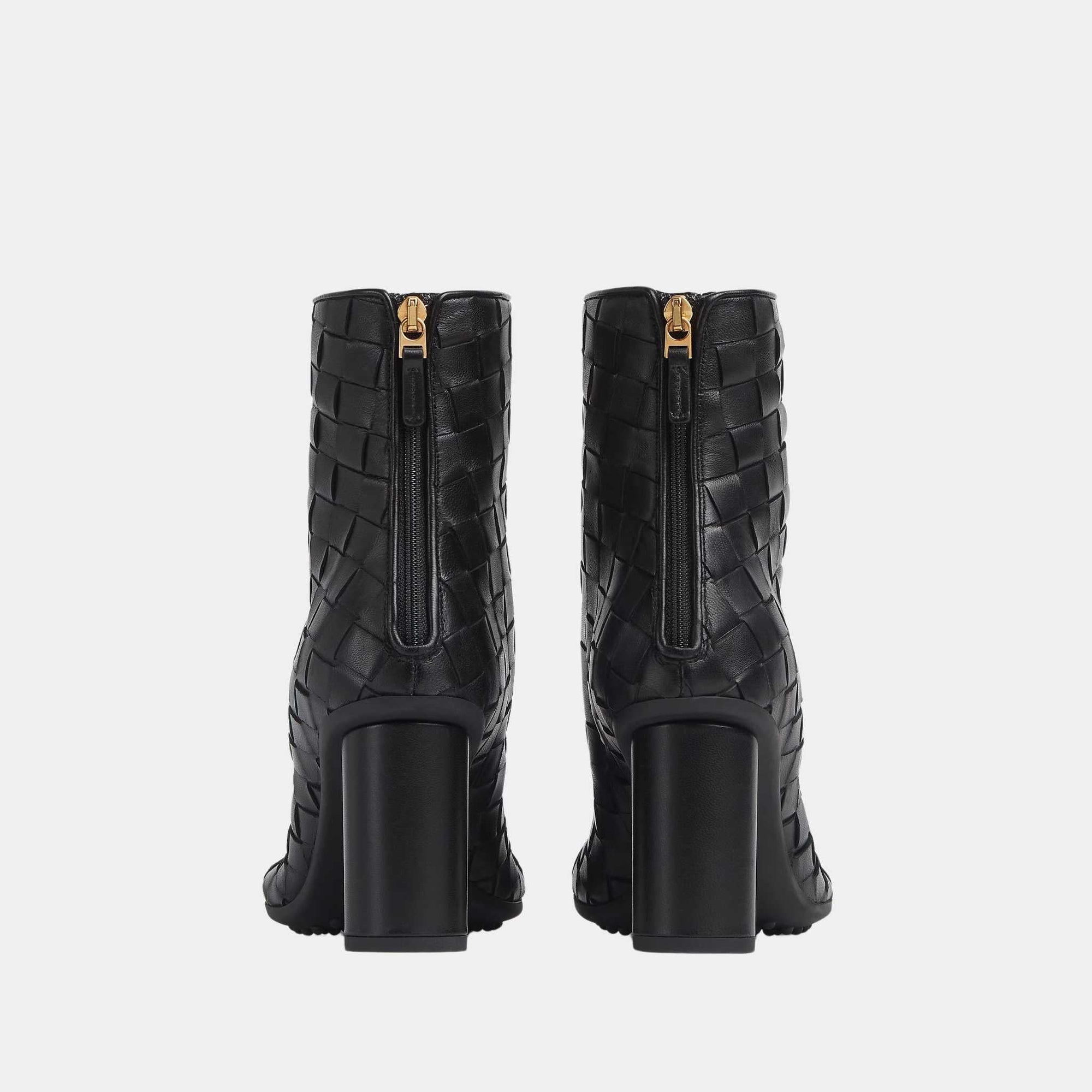 Atomic Ankle Boot Lambskin Intecciato Craftmanship Bottega veneta оригінал – Купити в Україні – детальний вид