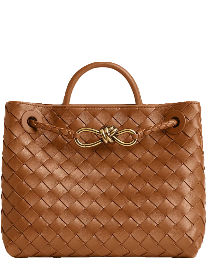 Andiamo Intrecciato Small Leather Tote Bag Bottega veneta – Гарантія оригінальності