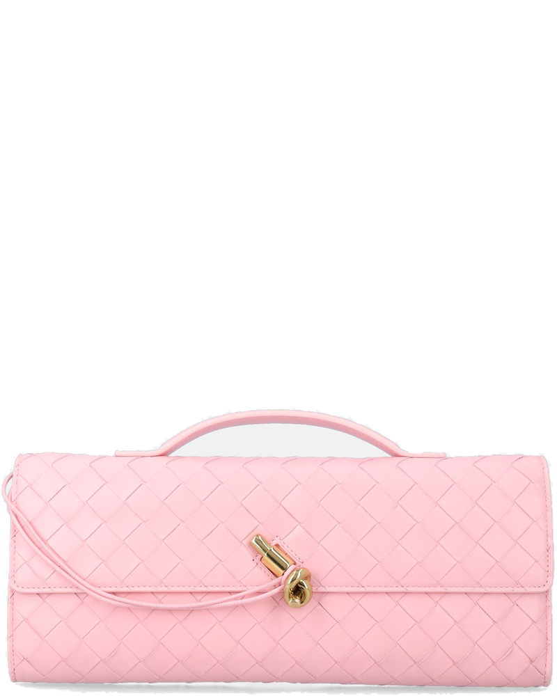 Andiamo Intrecciato Leather Clutch Bottega veneta – Гарантія оригінальності
