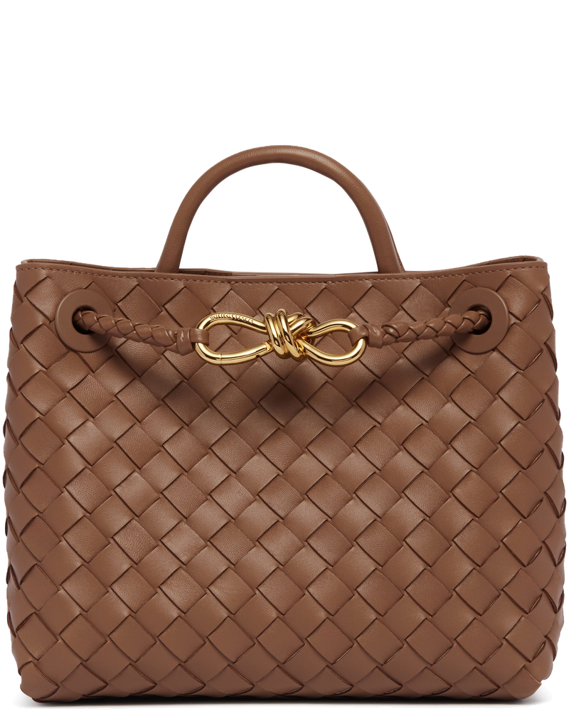 Brown Small Andiamo Bag Bottega veneta – Гарантія оригінальності