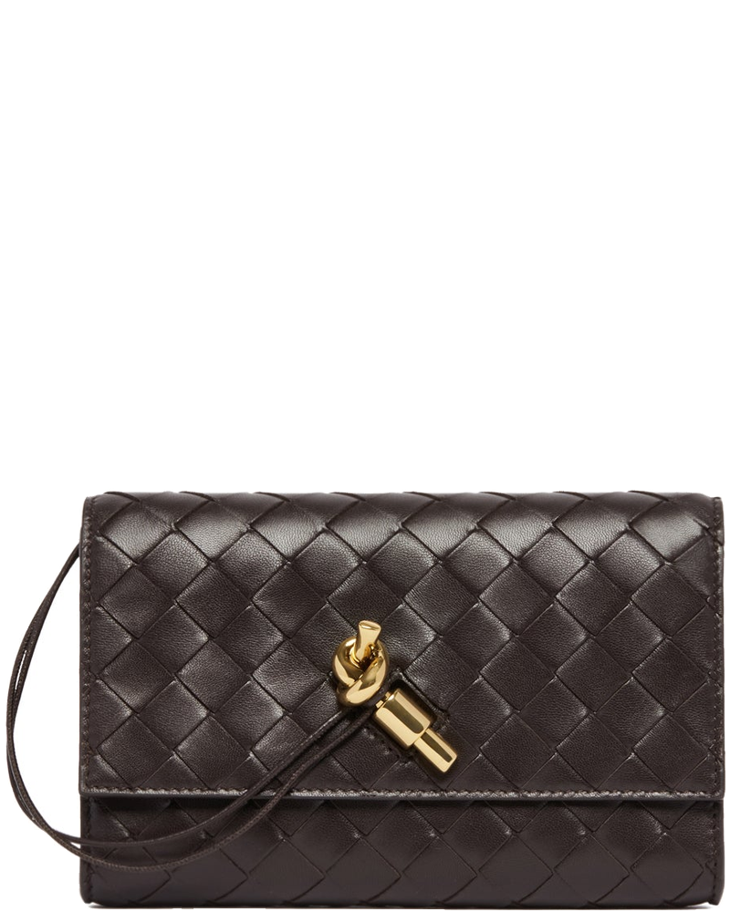 Brown Andiamo Pouch Bottega veneta оригінал – Купити в Україні