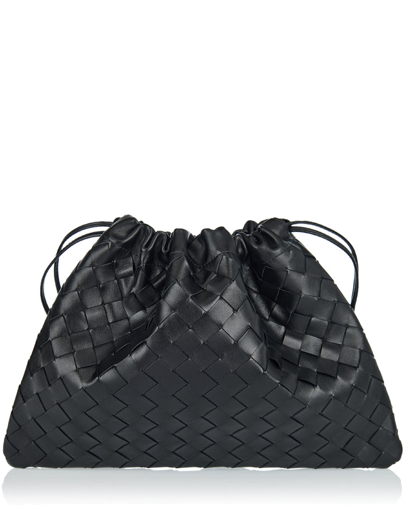 Оригінальна Dustbag Intrecciato Leather Pouch Bottega veneta