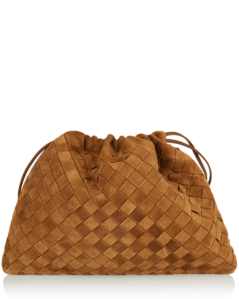 Оригінальна Dustbag Intrecciato Leather Pouch Bottega veneta