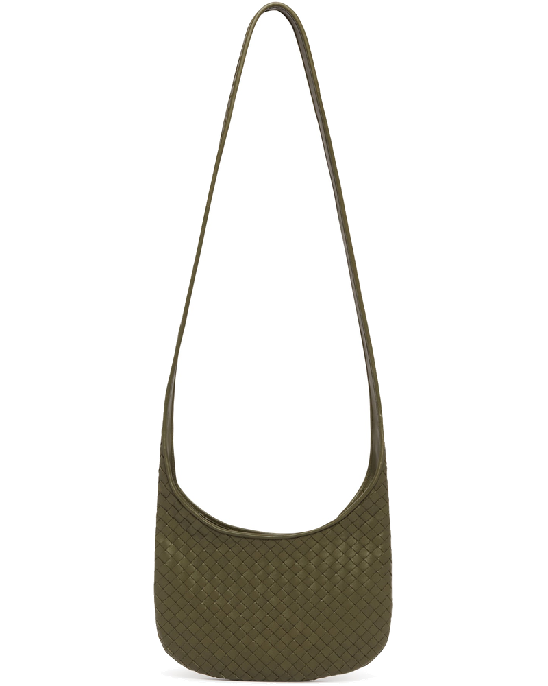 Оригінальна Green Small Veneto Crossbody Bag Bottega veneta