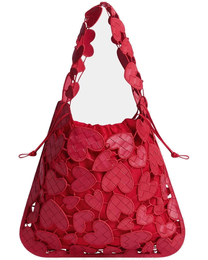 Heart Tote Intrecciato Calfskin Heart Bag Bottega veneta оригінал – Купити в Україні