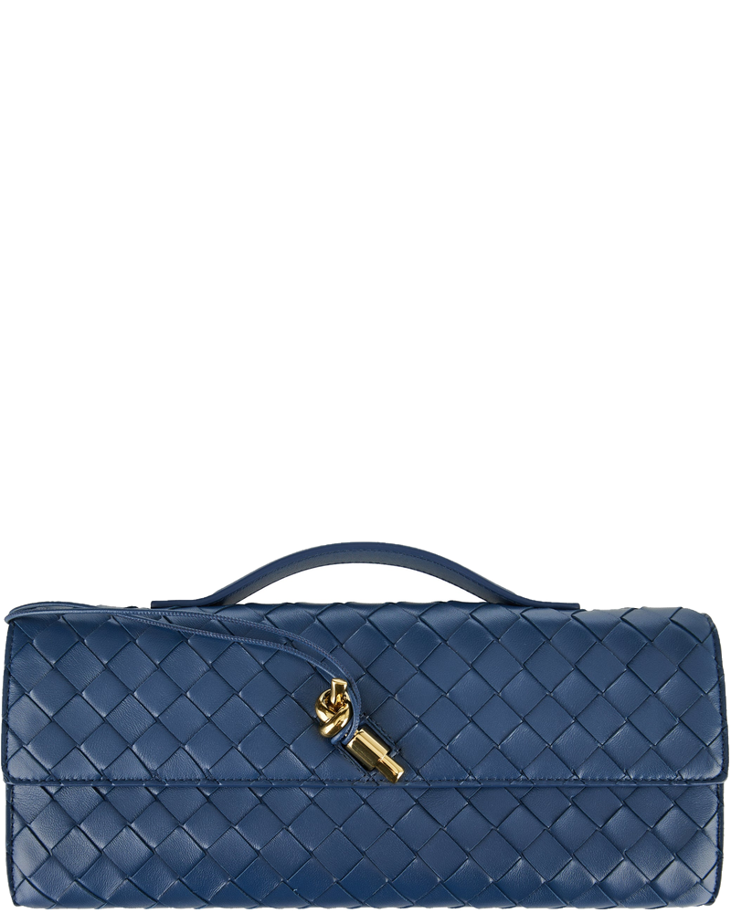 Andiamo Leather Clutch Bottega veneta – Гарантія оригінальності