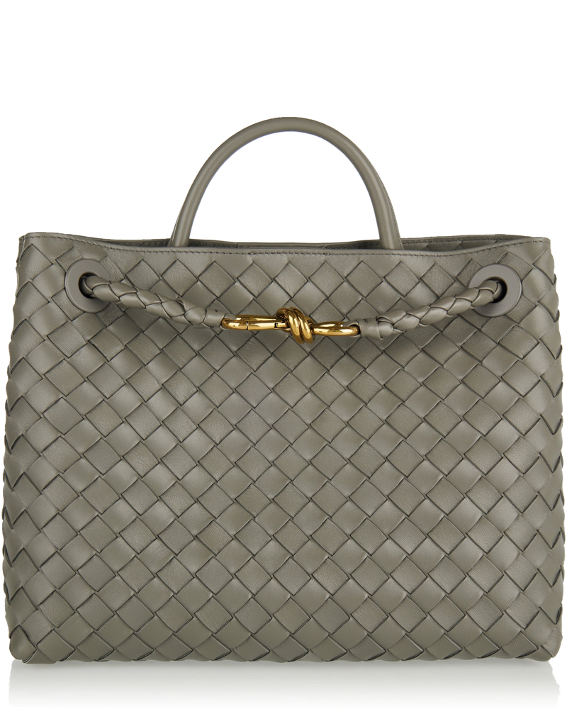 Andiamo Medium Leather Top Handle Bag Bottega veneta оригінал – Купити в Україні
