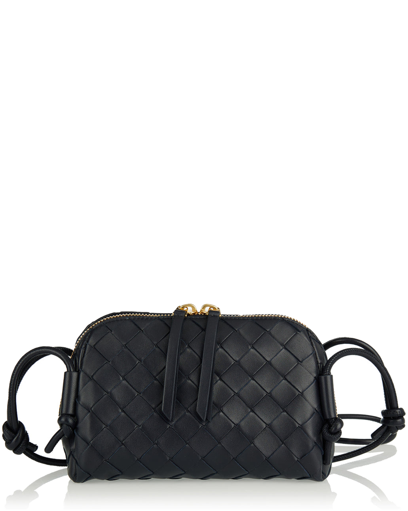 Intrecciato Concert Leather Pouch Bottega veneta оригінал – Купити в Україні