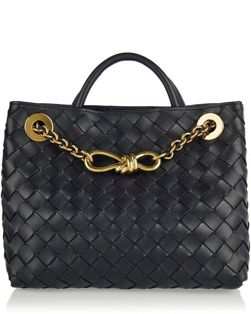Andiamo Small Chain Leather Tote Bottega veneta – Гарантія оригінальності