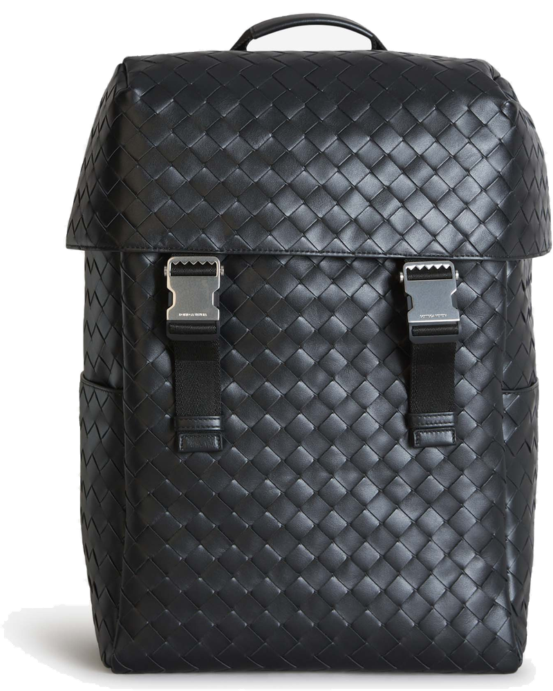 Оригінальна Intrecciato Flap Backpack Bottega veneta