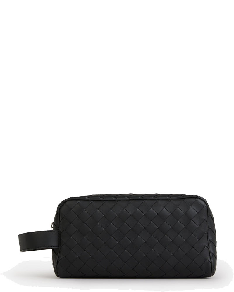 Intrecciato Leather Toiletry Bag Bottega veneta – Гарантія оригінальності