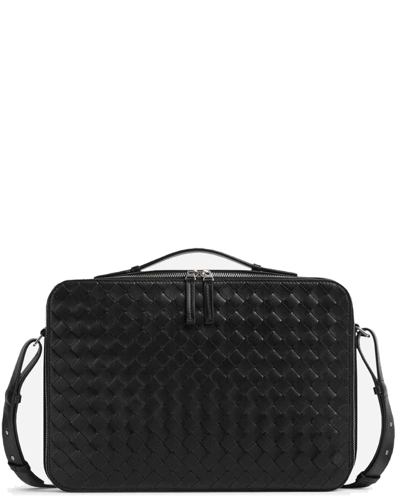 Intrecciato Leather Briefcase Bottega veneta оригінал – Купити в Україні