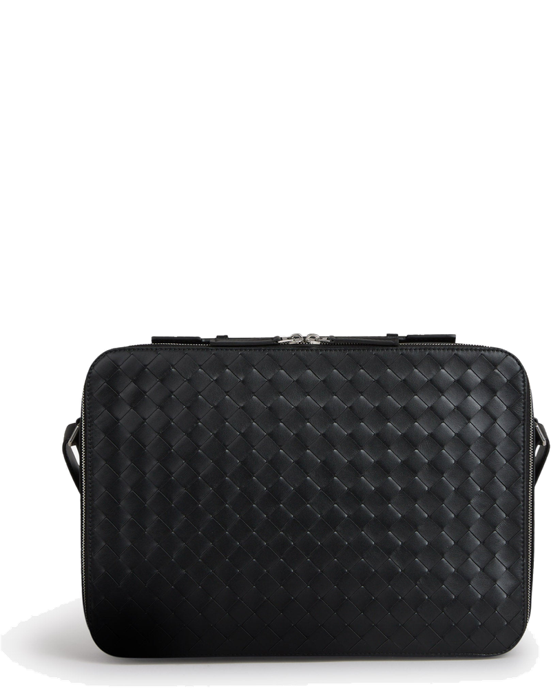 Intrecciato Leather Briefcase Bottega veneta оригінал – Купити в Україні