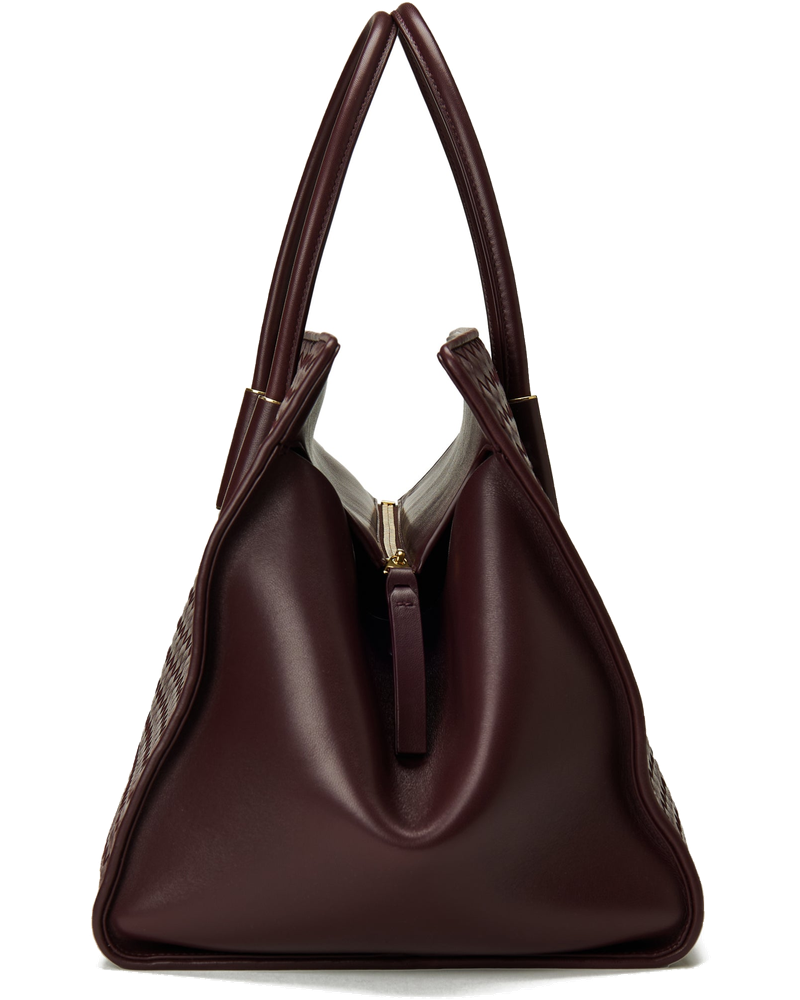 Оригінальна Barbara Medium Leather Tote Bottega veneta